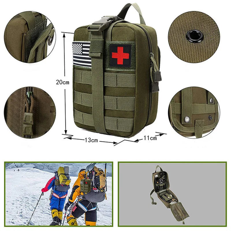 Kit de Primeiros Socorros para Sobrevivência